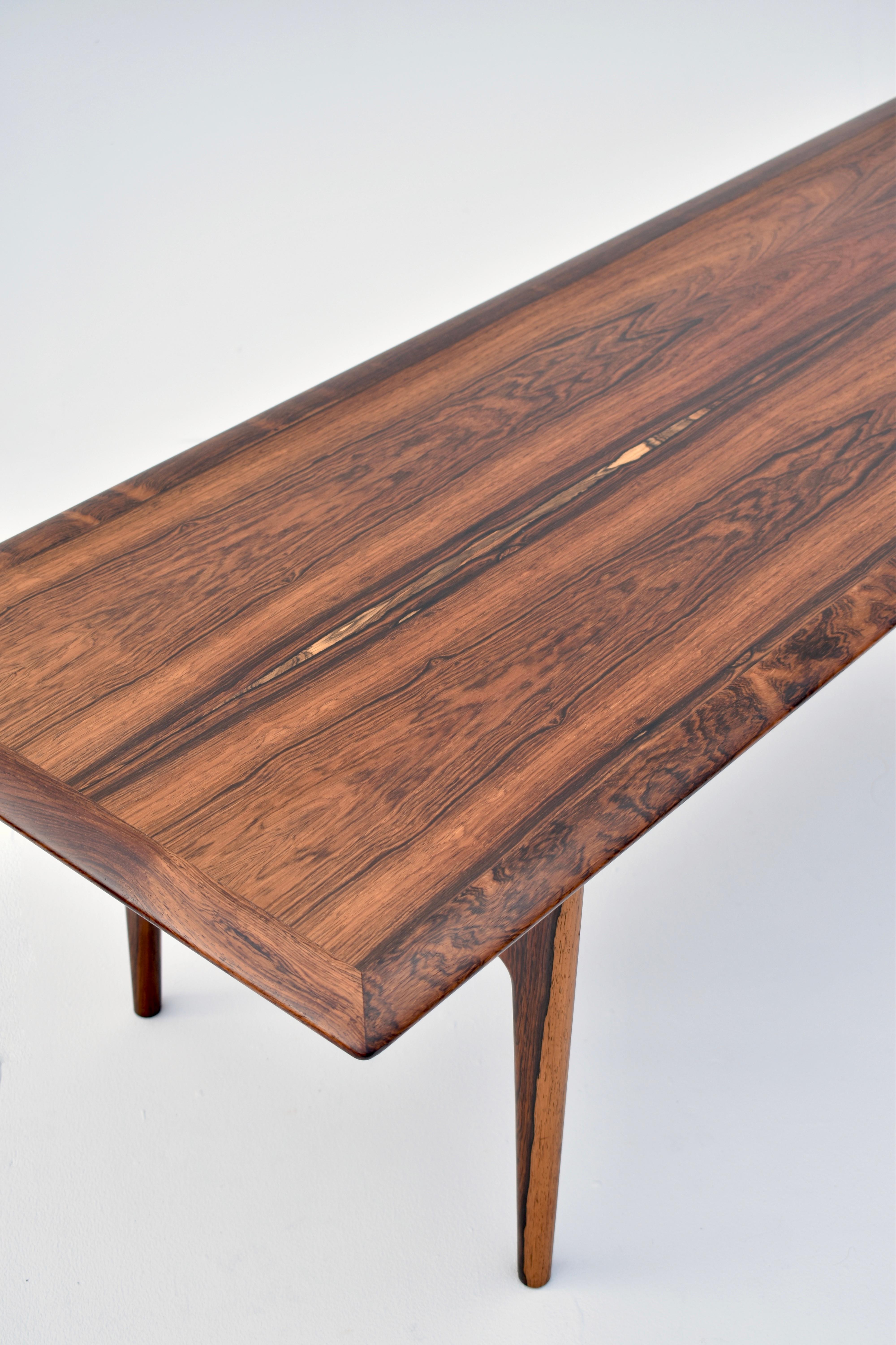 Mid-20th Century 1960's Danish Rosewood Coffee Table for C.F Christensen