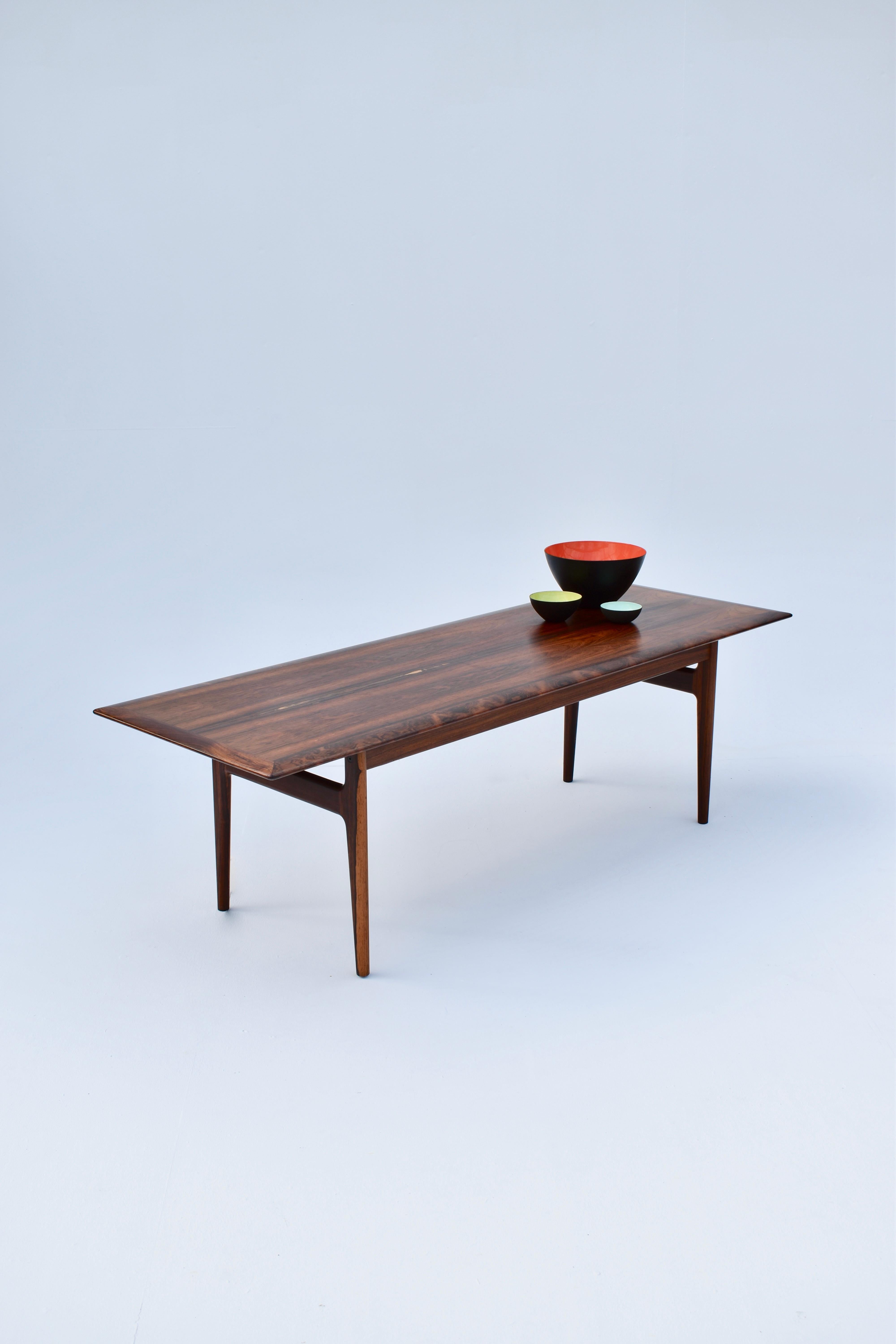 1960's Danish Rosewood Coffee Table for C.F Christensen 3