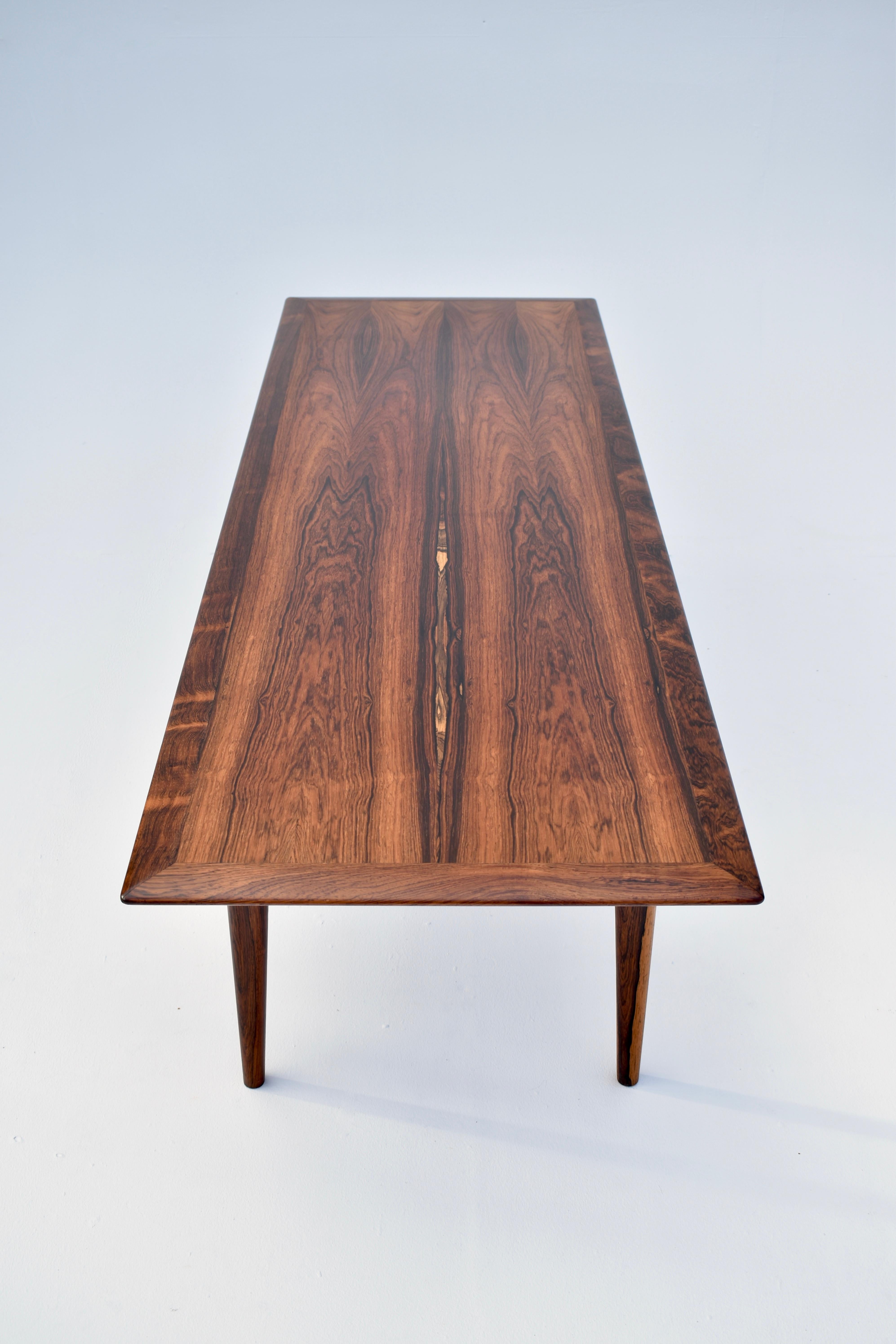 1960's Danish Rosewood Coffee Table for C.F Christensen 4
