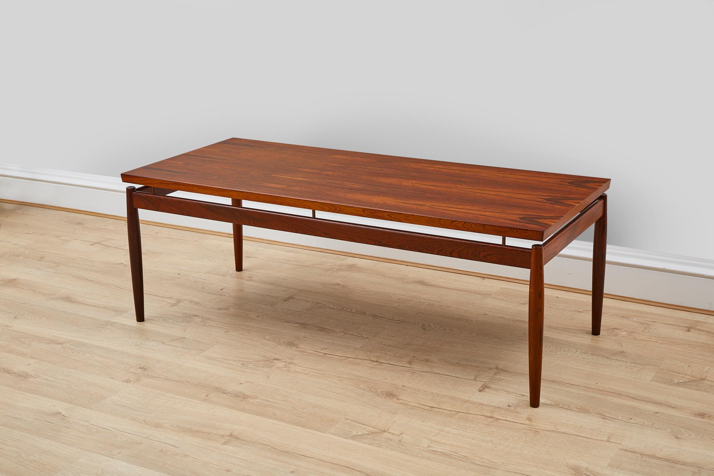 Mid-20th Century 1960's Danish Rosewood Coffee Table, Grete Jalk For France & Son