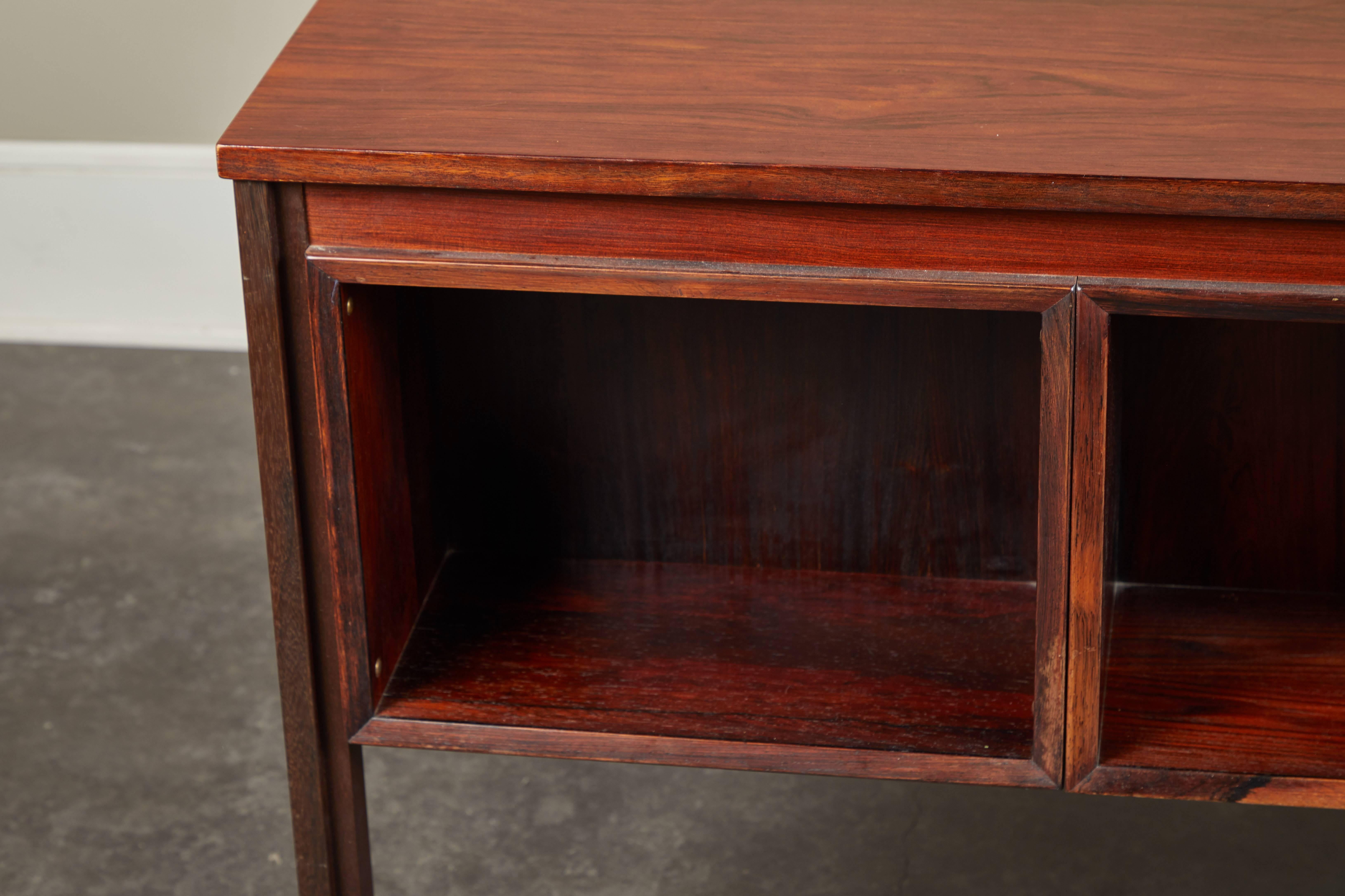 1960s Danish Rosewood Desk by Kai Kristiansen 4