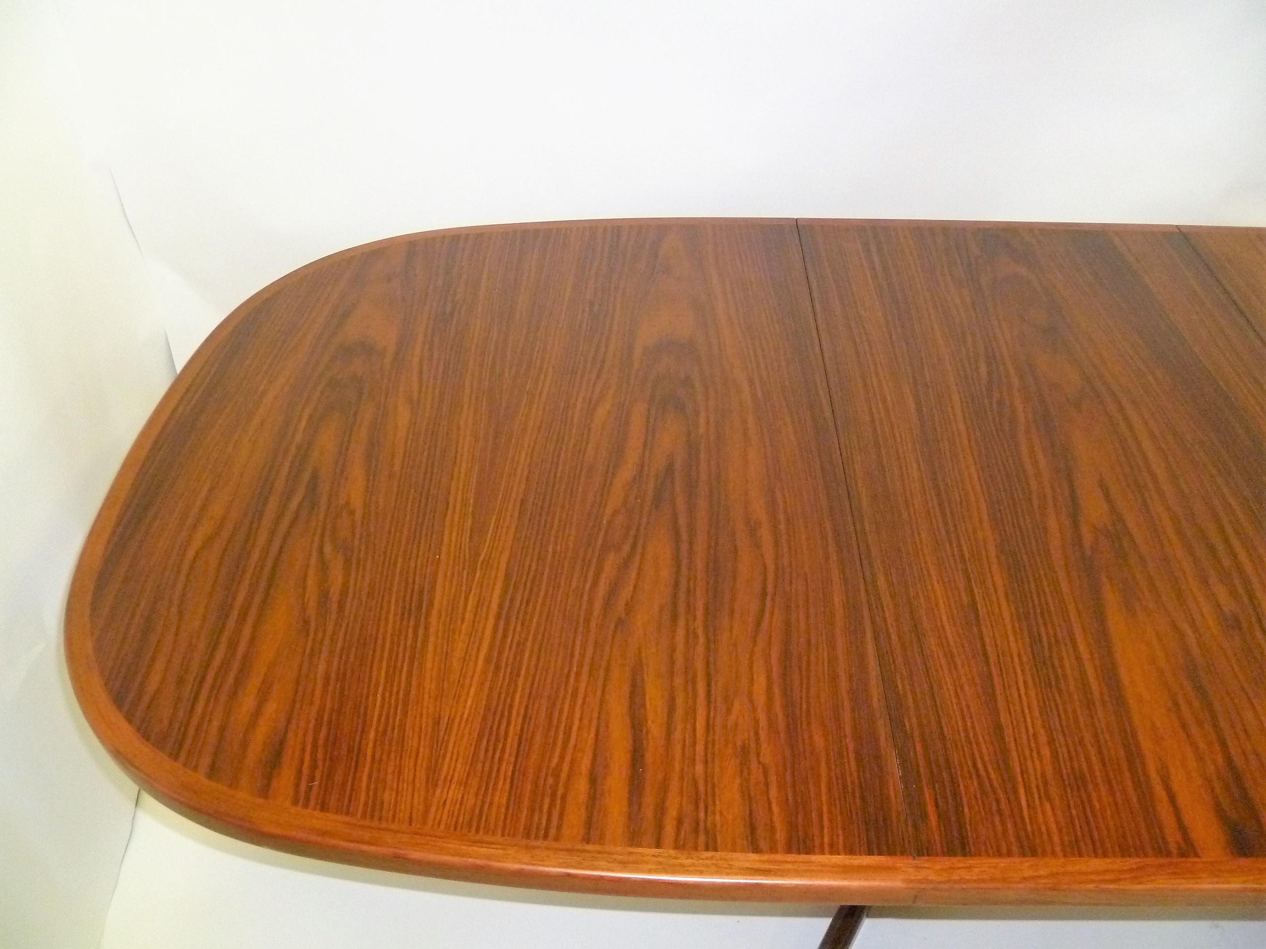 1960s Danish Rosewood Dining Table by Gudme Møbelfabrik 4
