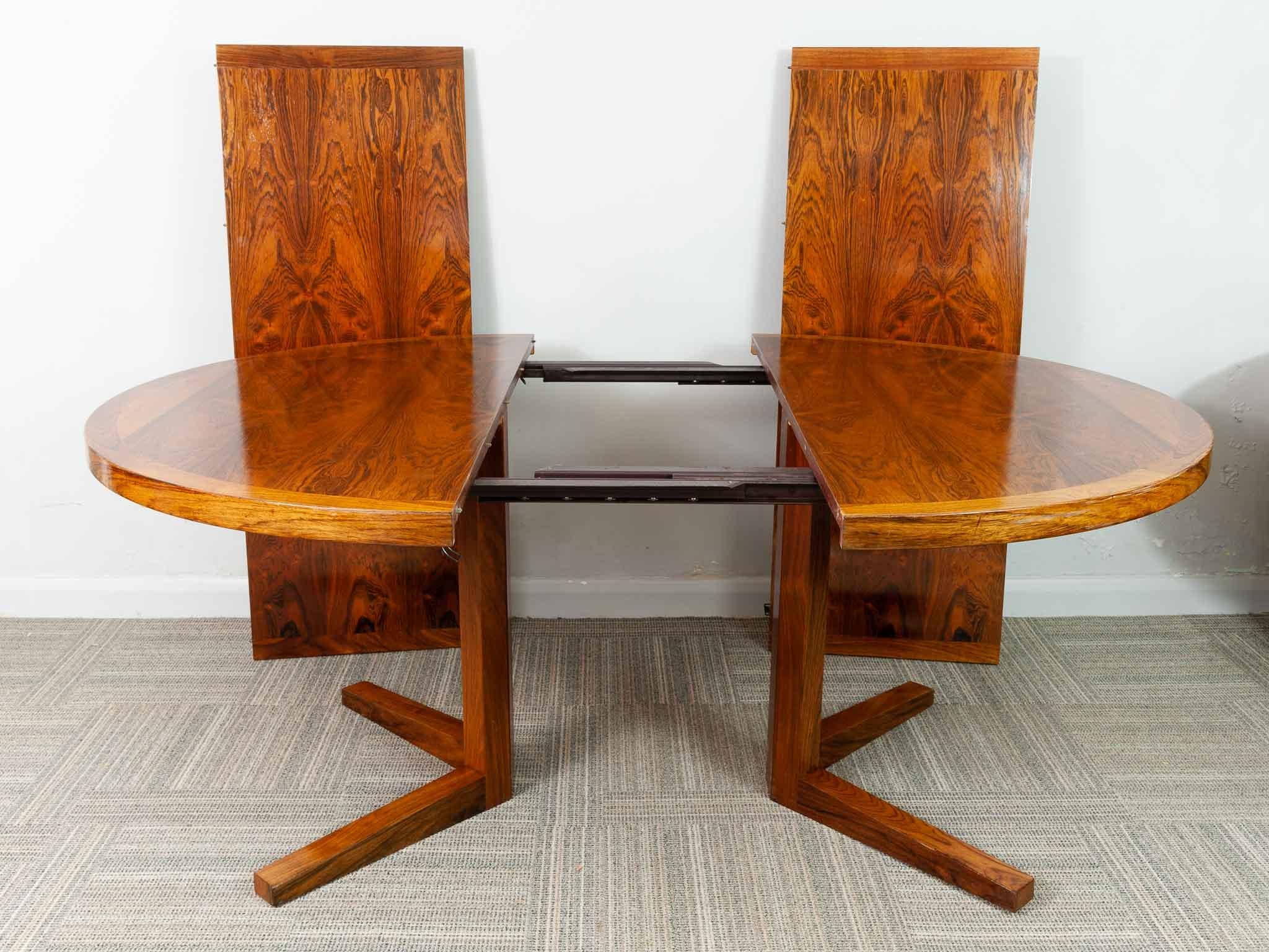 1960s Danish Rosewood Dining Table by John Mortensen for Heltborg Mobler 5