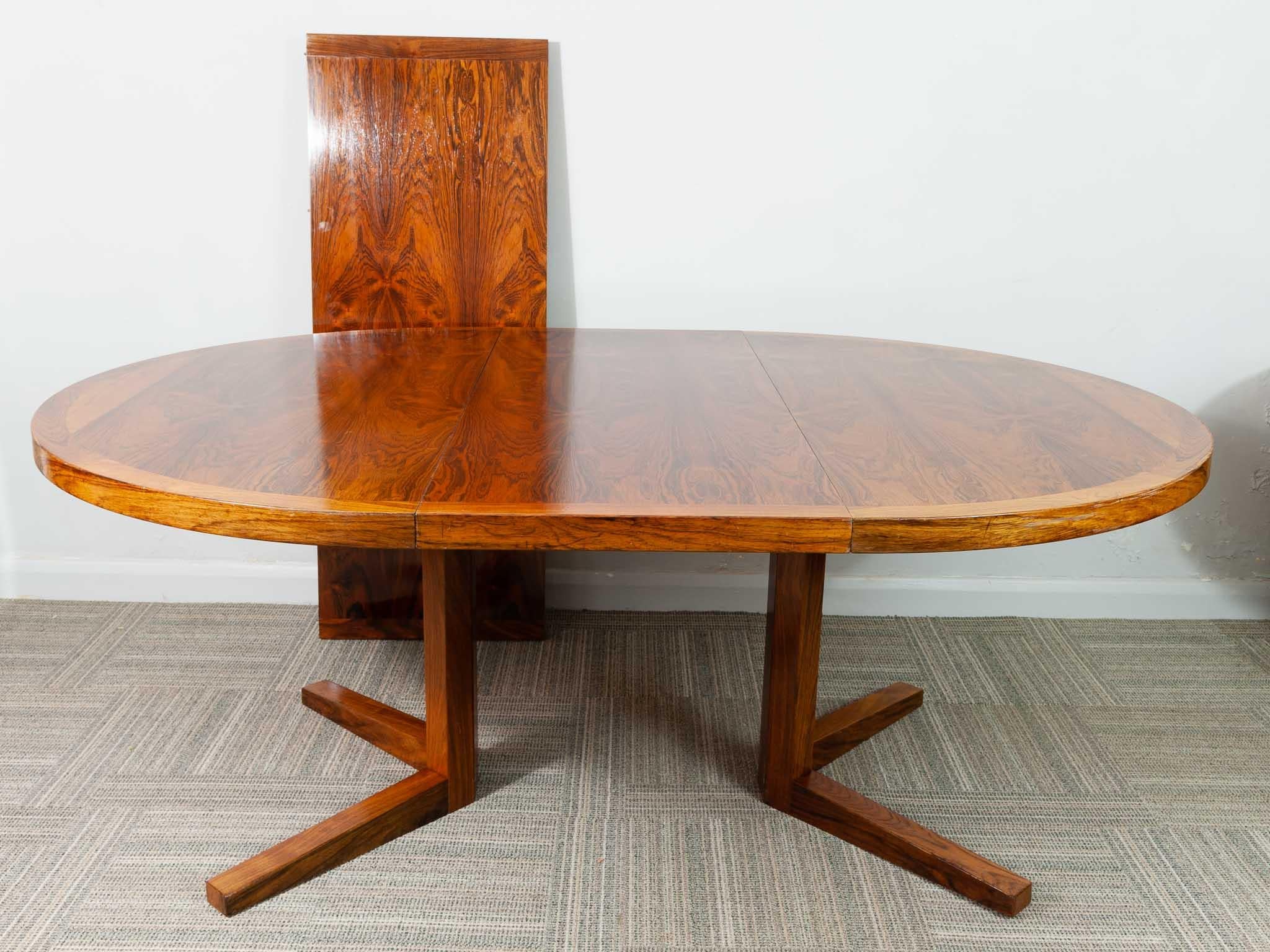 1960s Danish Rosewood Dining Table by John Mortensen for Heltborg Mobler 6