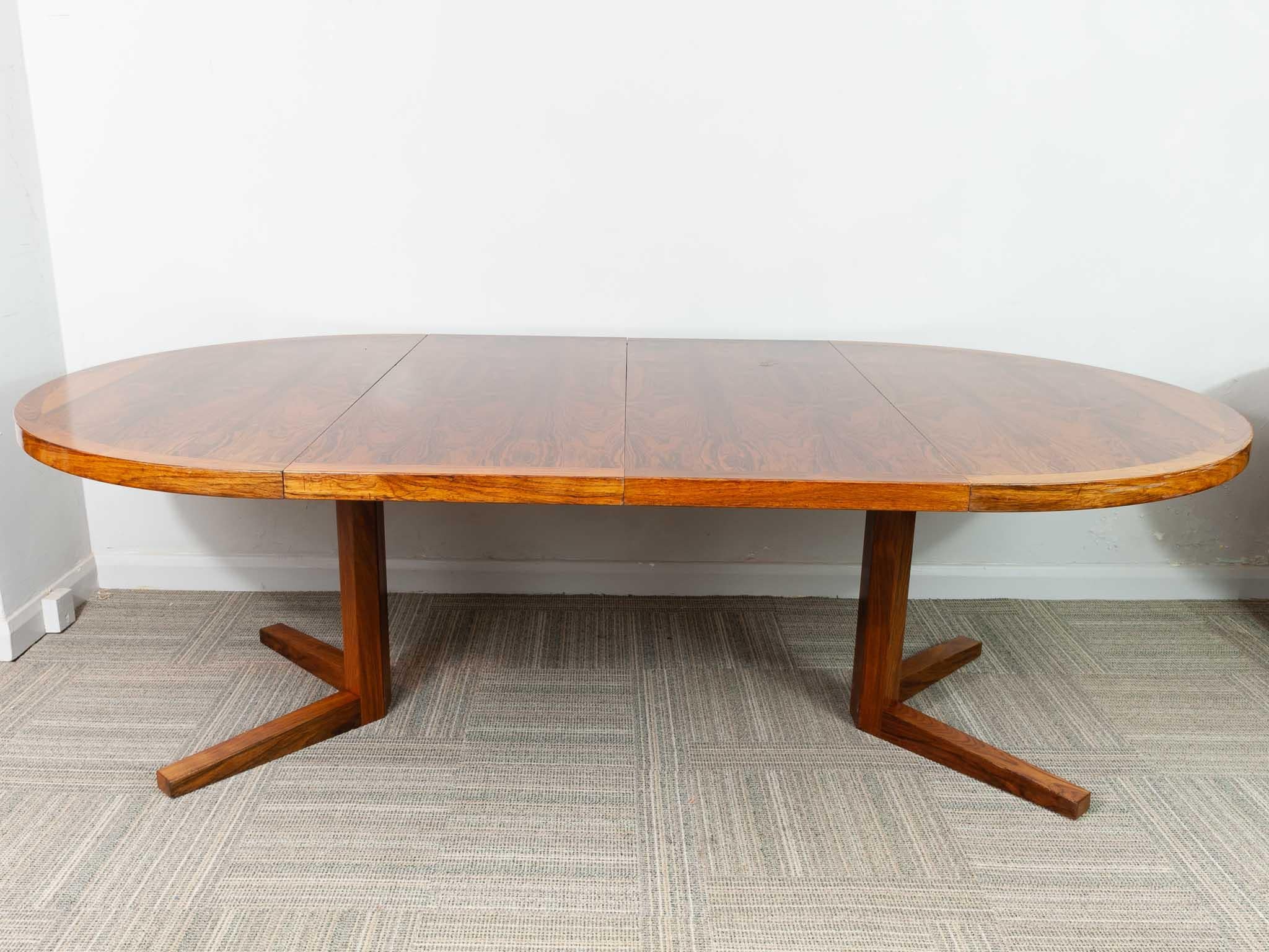 1960s Danish Rosewood Dining Table by John Mortensen for Heltborg Mobler 7