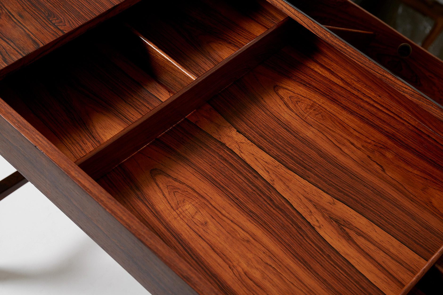 1960s Danish Rosewood Dressing Table 5