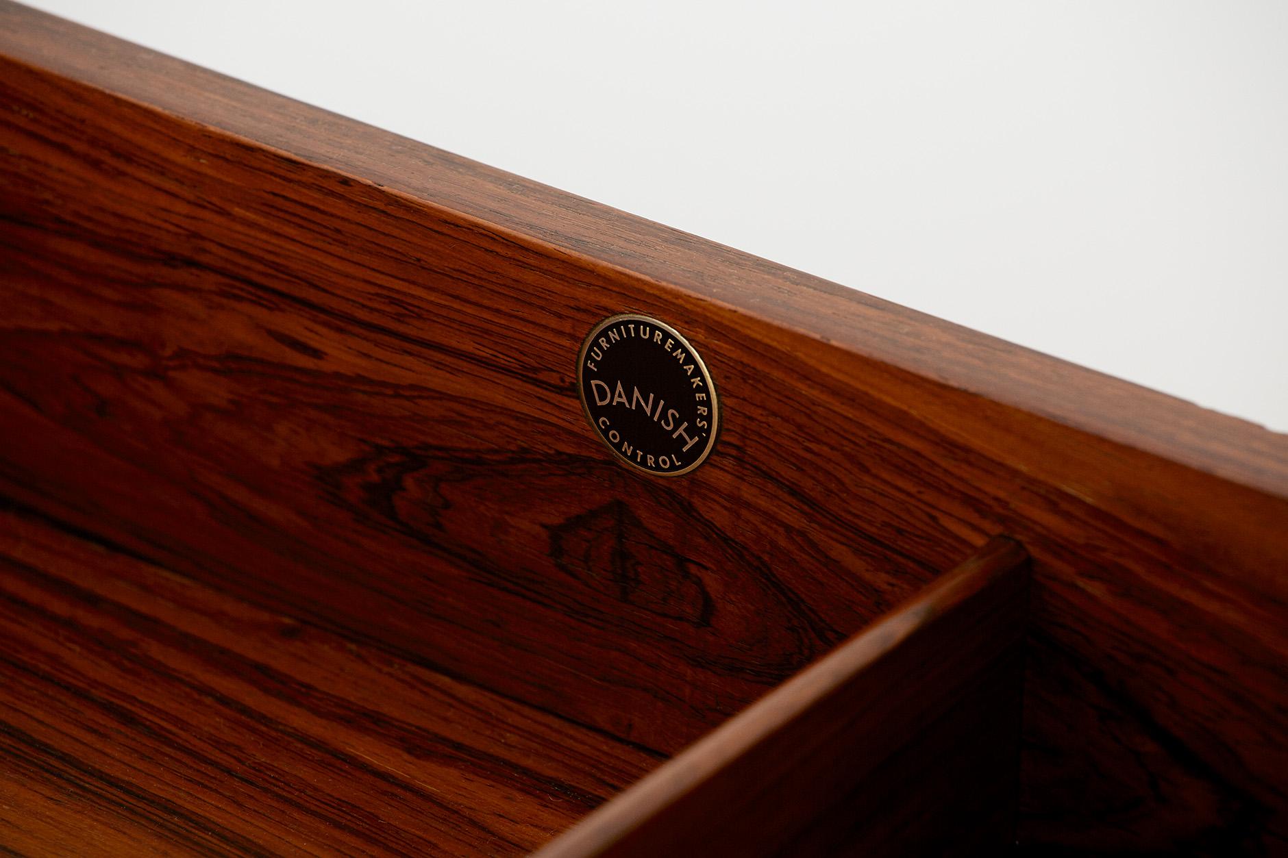 1960s Danish Rosewood Dressing Table 6