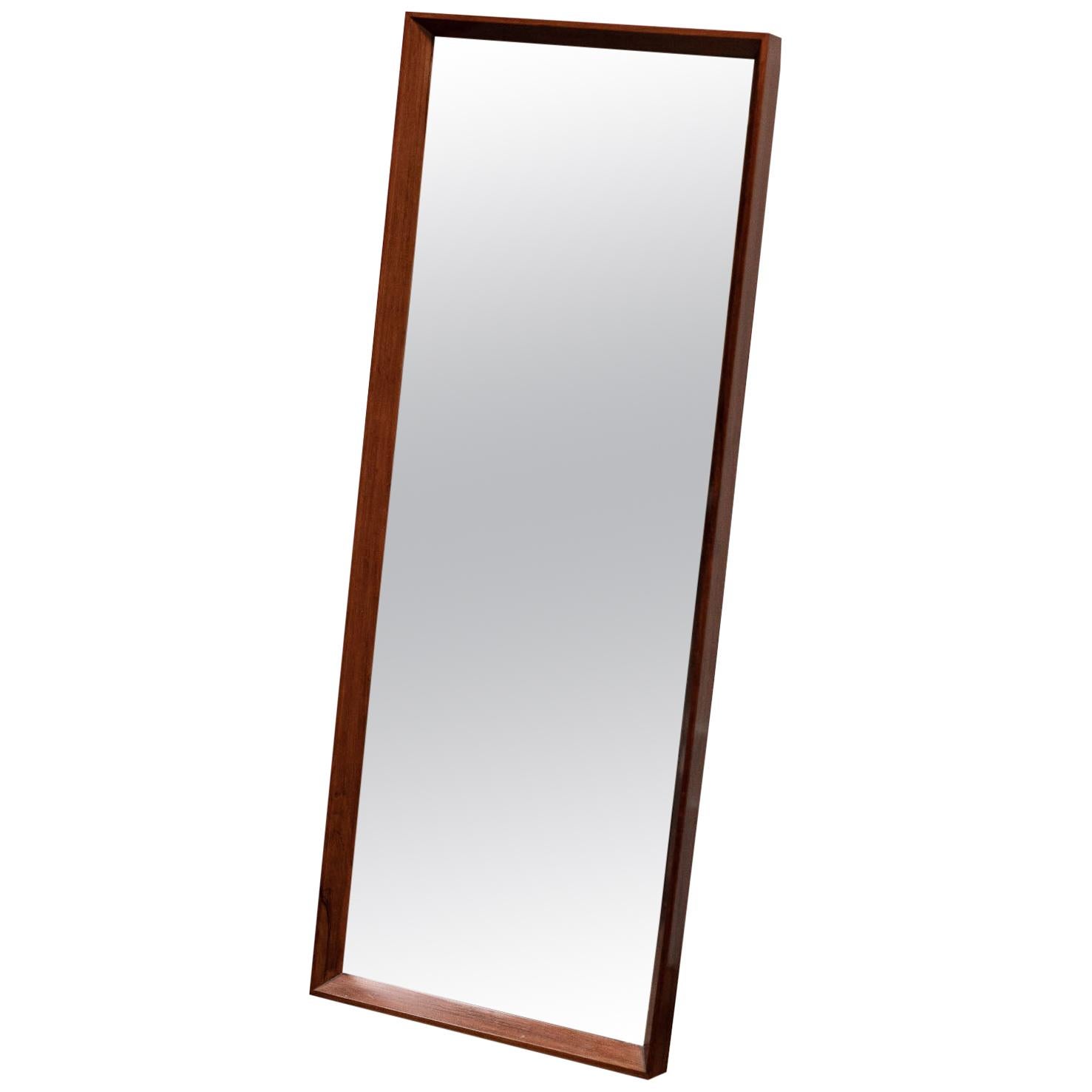 1960s Danish Rosewood Mirror