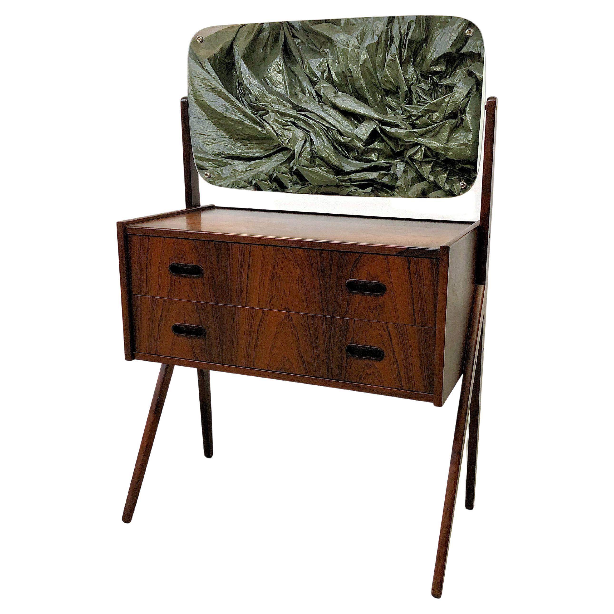 1960s Fully restored Danish Rosewood Dressing - Vanity Table