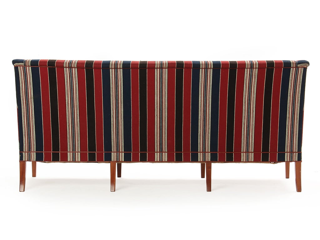 Dänisches geformtes Sofa von Kaare Klint für Rud Rasmussen aus den 1960er Jahren im Zustand „Gut“ im Angebot in Sagaponack, NY