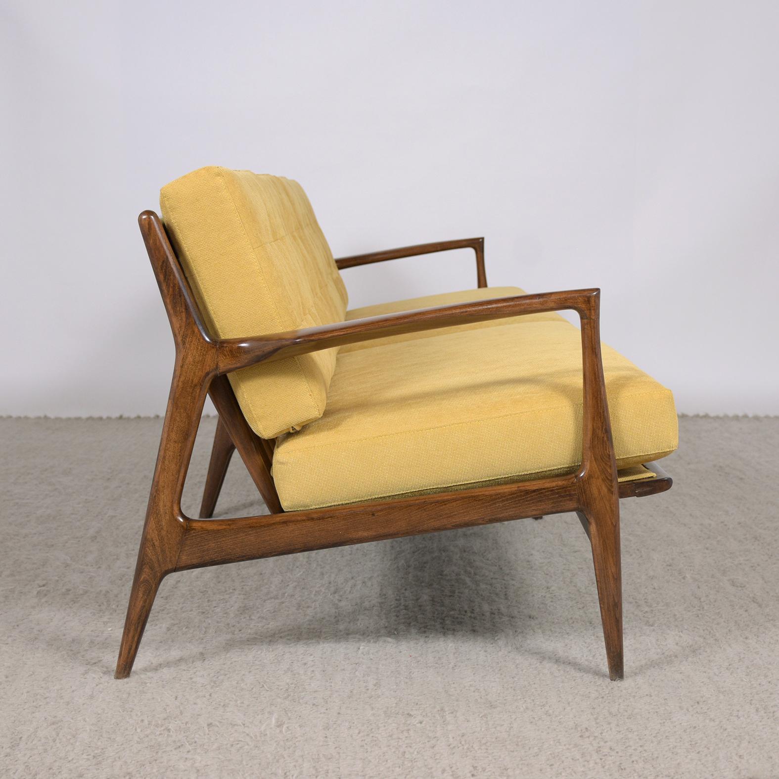 Vintage Mid-Century Danish Sectional Sofa: Timeless Scandinavian Elegance For Sale 8