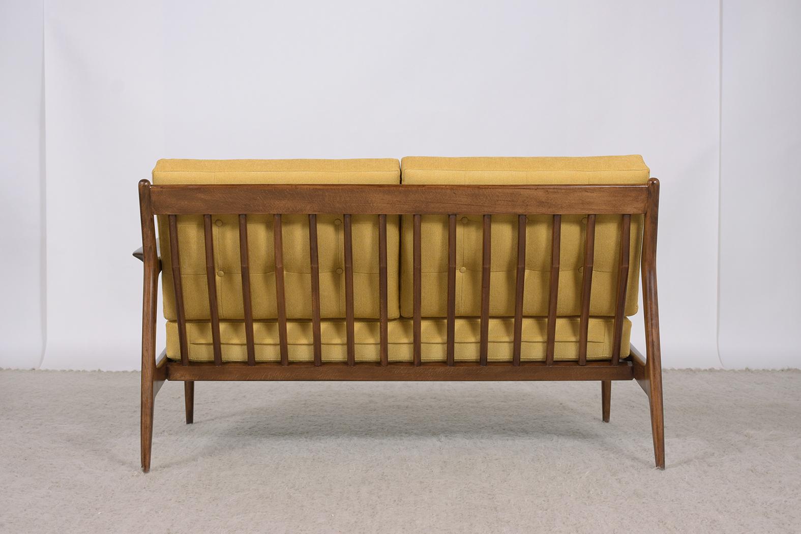 Vintage Mid-Century Danish Sectional Sofa: Timeless Scandinavian Elegance For Sale 9