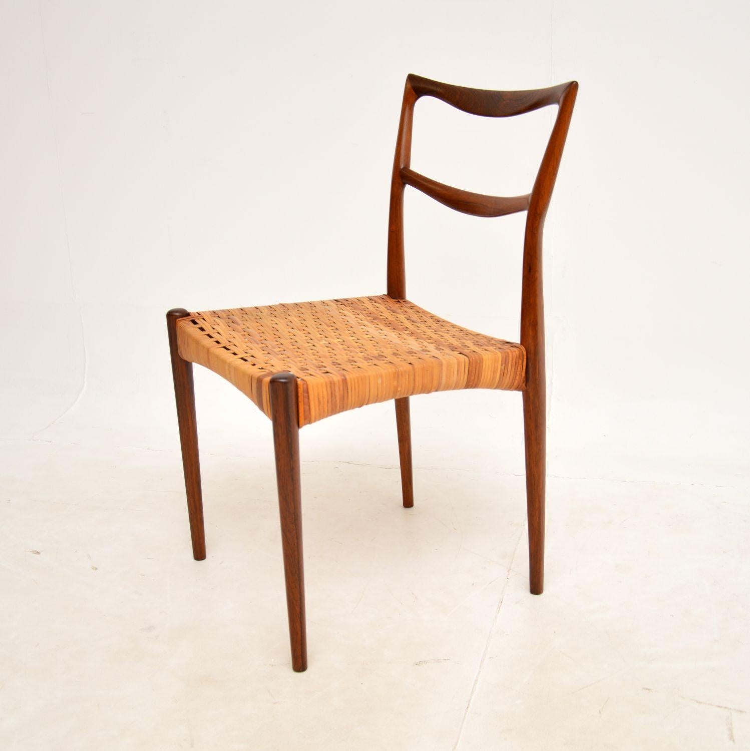 1960s Danish Side Chair by N.A Jorgensen In Good Condition In London, GB