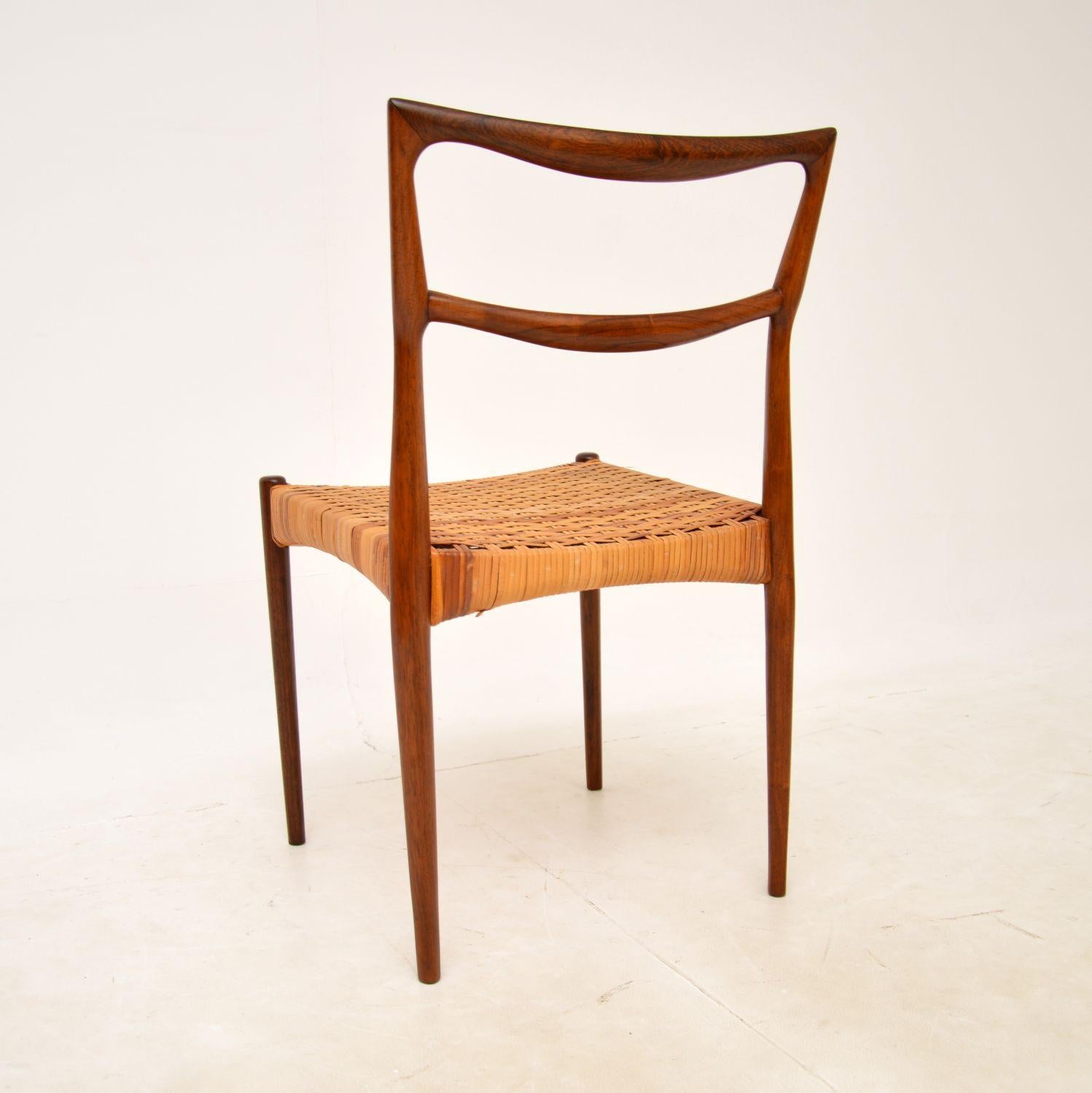 Mid-20th Century 1960s Danish Side Chair by N.A Jorgensen