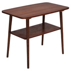 1960er Jahre, Dänischer Beistelltisch, Teakholz, Originalzustand.