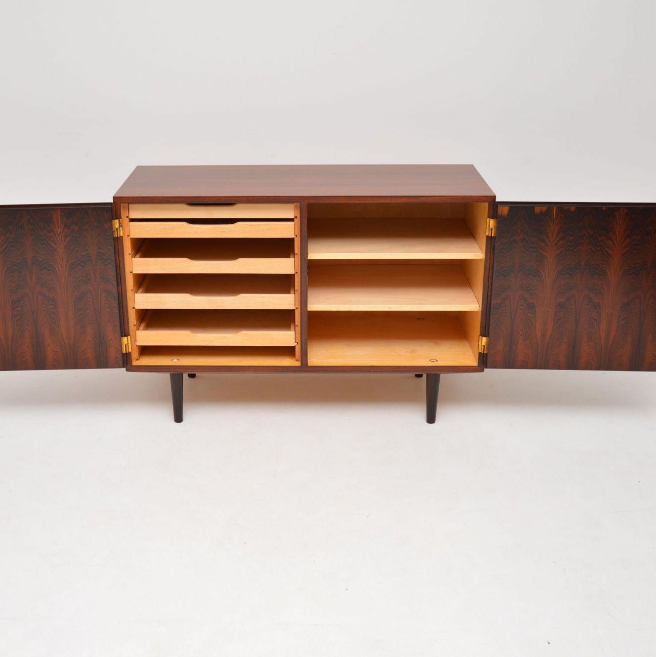 Mid-Century Modern 1960s Danish Sideboard Cabinet by Poul Hundevad