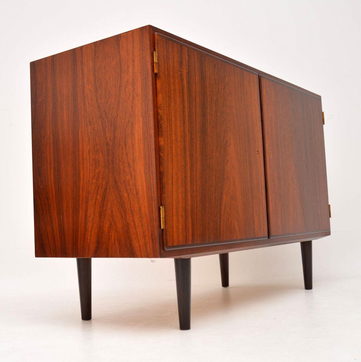 Mid-20th Century 1960s Danish Sideboard Cabinet by Poul Hundevad