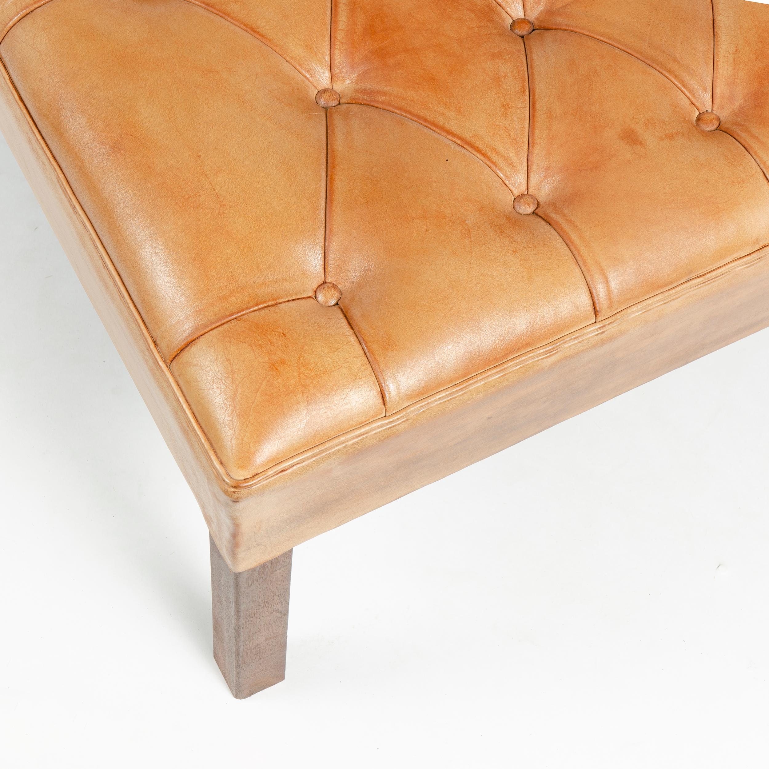 1960s Danish Sofa and Ottoman by Kaare Klint for Rud Rasmussen 4