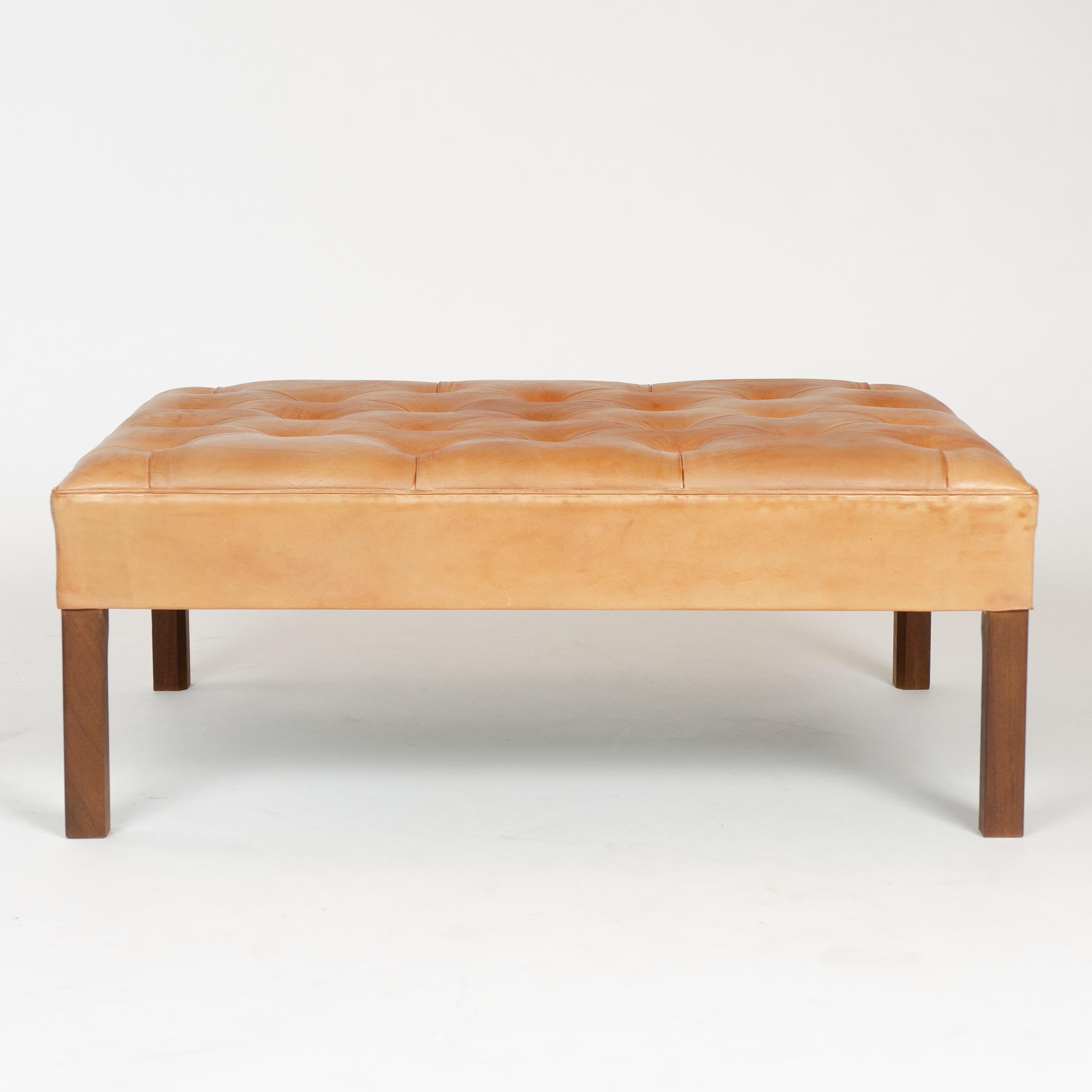 1960s Danish Sofa and Ottoman by Kaare Klint for Rud Rasmussen 3