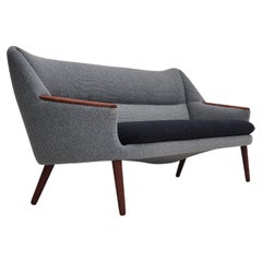 Retro 1960s, Danish sofa by Kurt Østervig model 58, completely reupholstered.