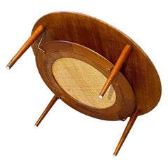 1960s Danish Solid Teak Coffee Table by Peter Hvidt