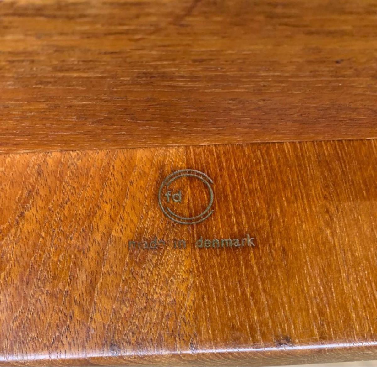 1960s Danish Solid Teak Dining Table by Finn Juhl 1