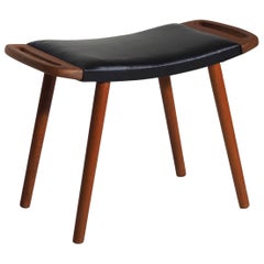 1960s Danish Stool in Teak, Hans J. Wegner Style