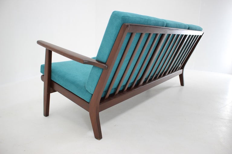 1960s Danish Teak 3-Seat Sofa For Sale 1