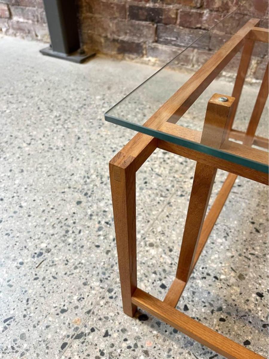 1960s Danish Teak and Glass End Tables by Henning Norgaard For Sale 2