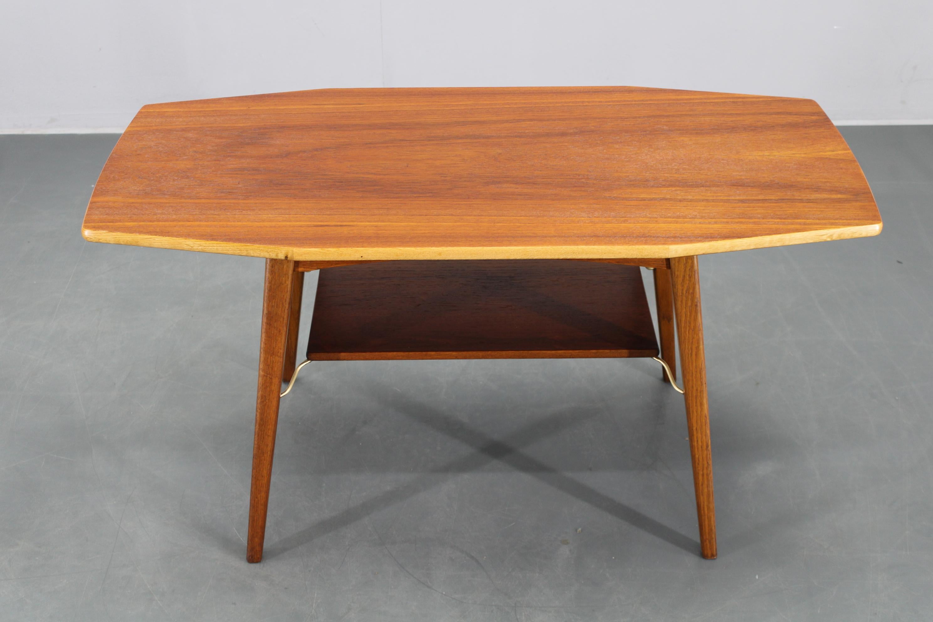 - Carefully refurbished 
- Legs are made of solid oak wood  
