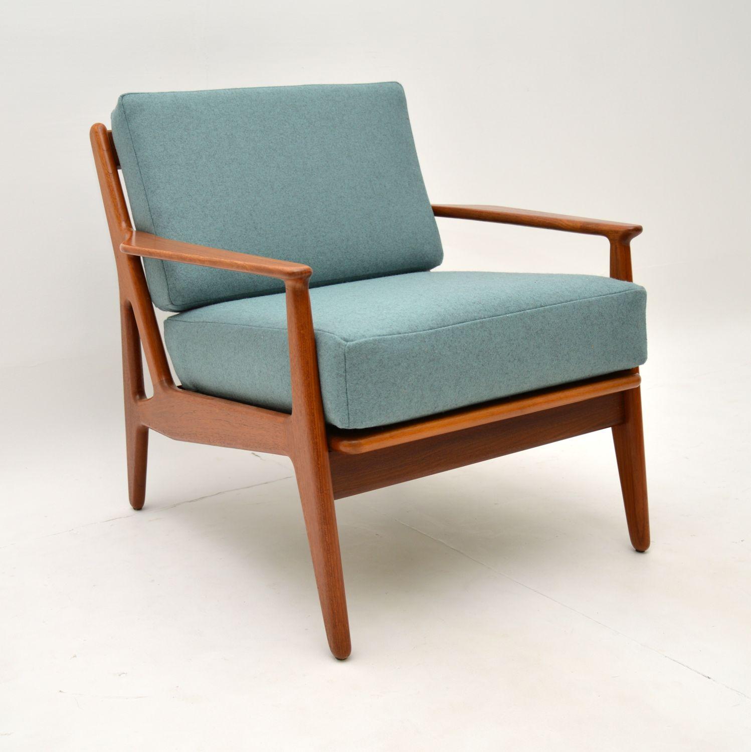 vintage teak armchair