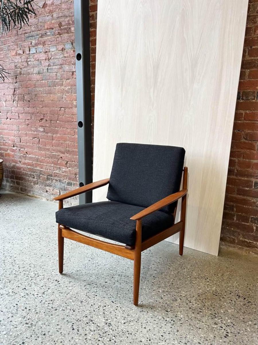 Mid-20th Century 1960’s Danish Teak Armchair For Sale