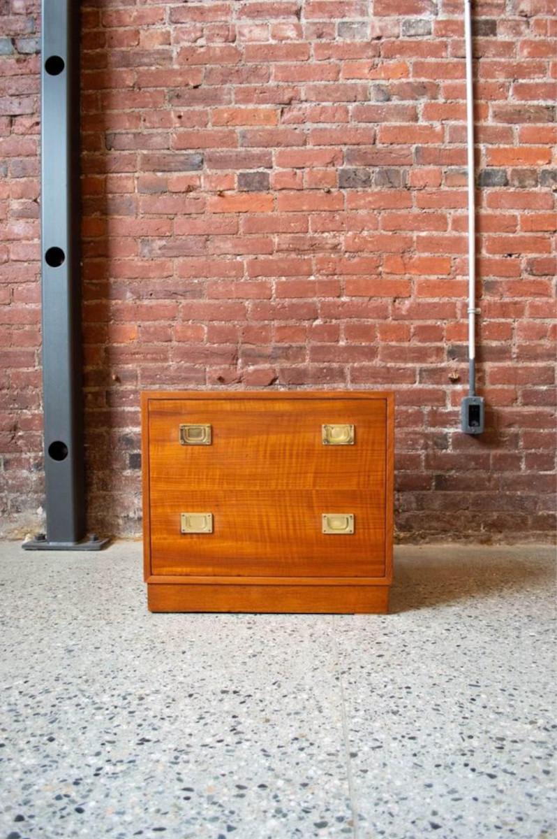 1960s Danish Teak Bar Cabinet  Side Table For Sale 1