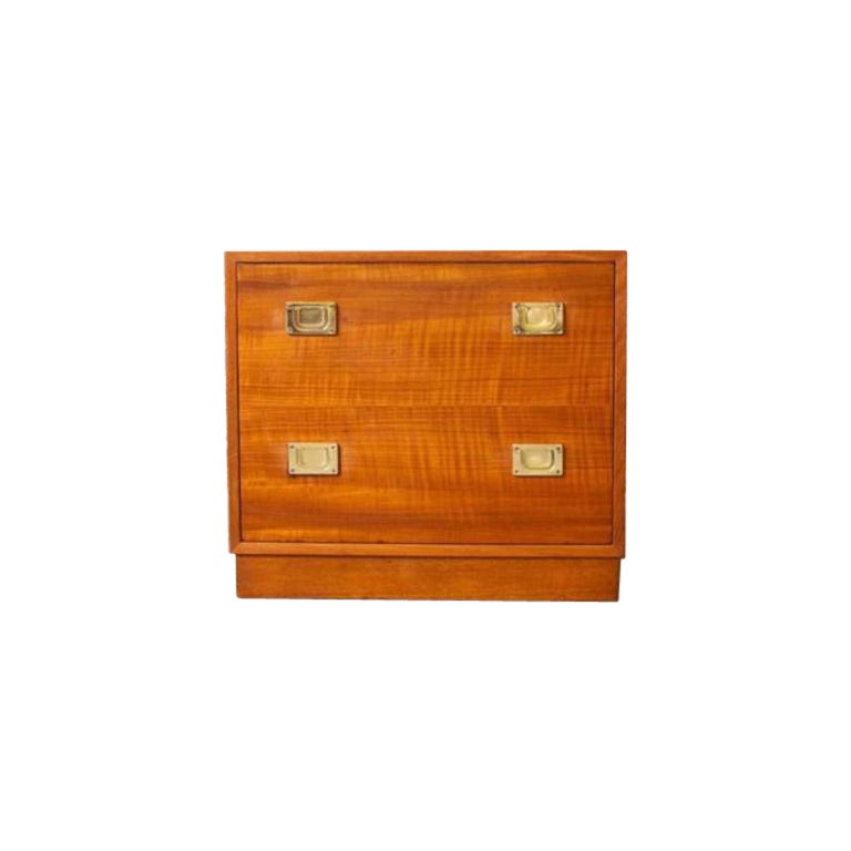 1960er Jahre Dänischer Teakholz-Barschrank  Beistelltisch