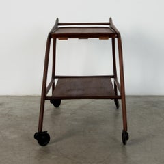 1960s Danish Teak Bar Cart
