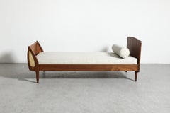 1960s Danish Teak Bed by Sigfred Omann for Ølholm Møbelfabrik