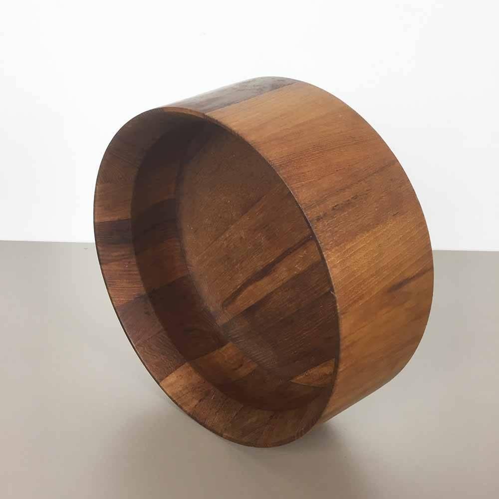 Mid-Century Modern 1960s Danish Teak Bowl by Dansk Design Denmark Design by Jens Harald Quistgaard For Sale