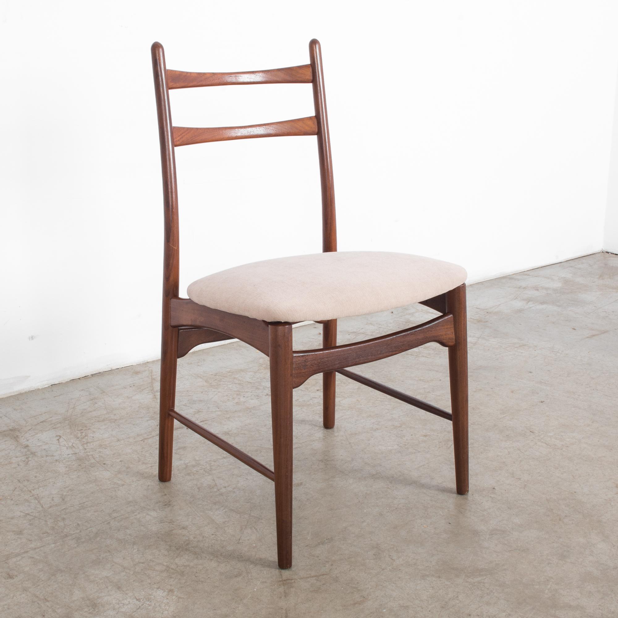 Mid-20th Century 1960s Danish Teak Chair For Sale