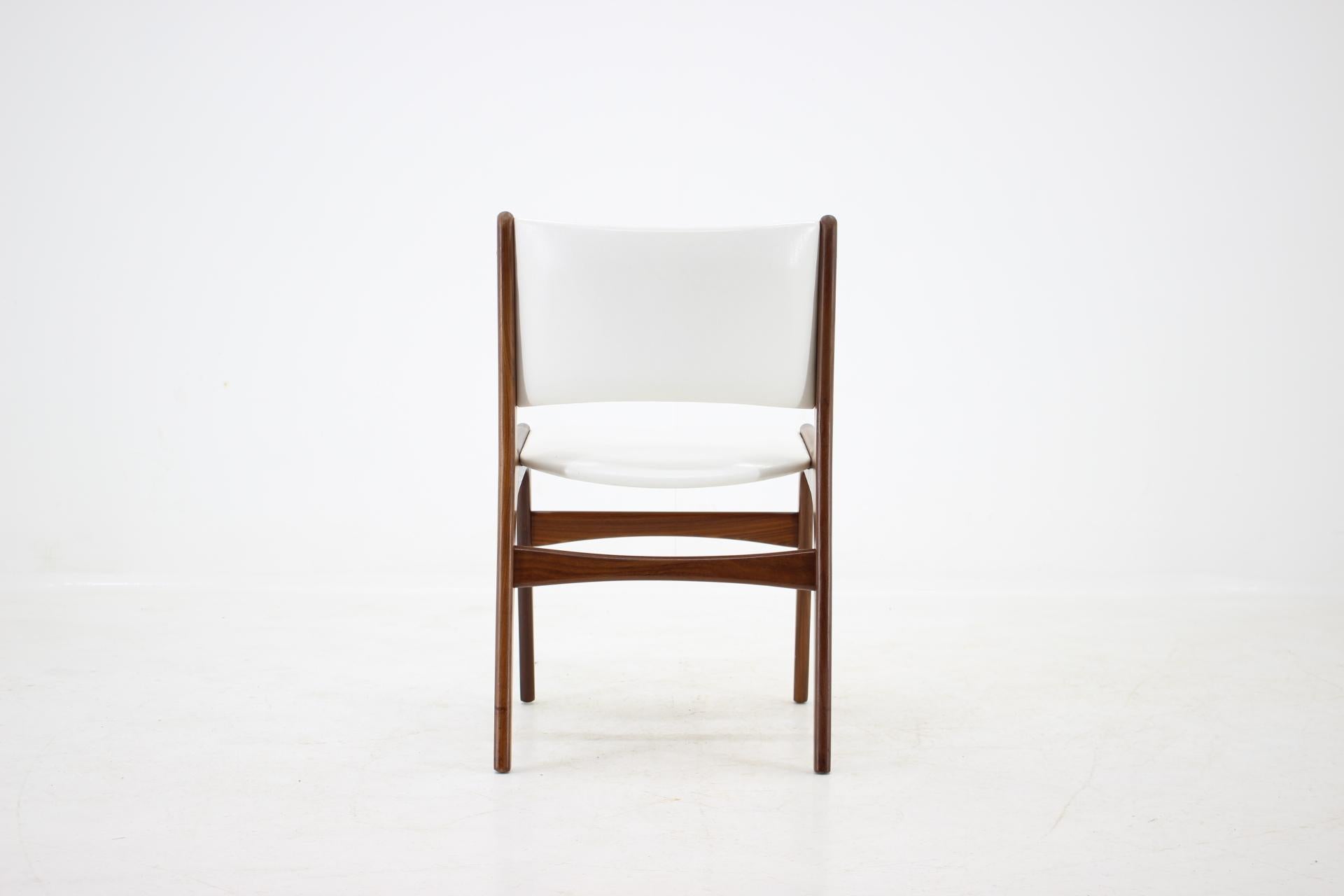 Leather 1960s Danish Teak Chair