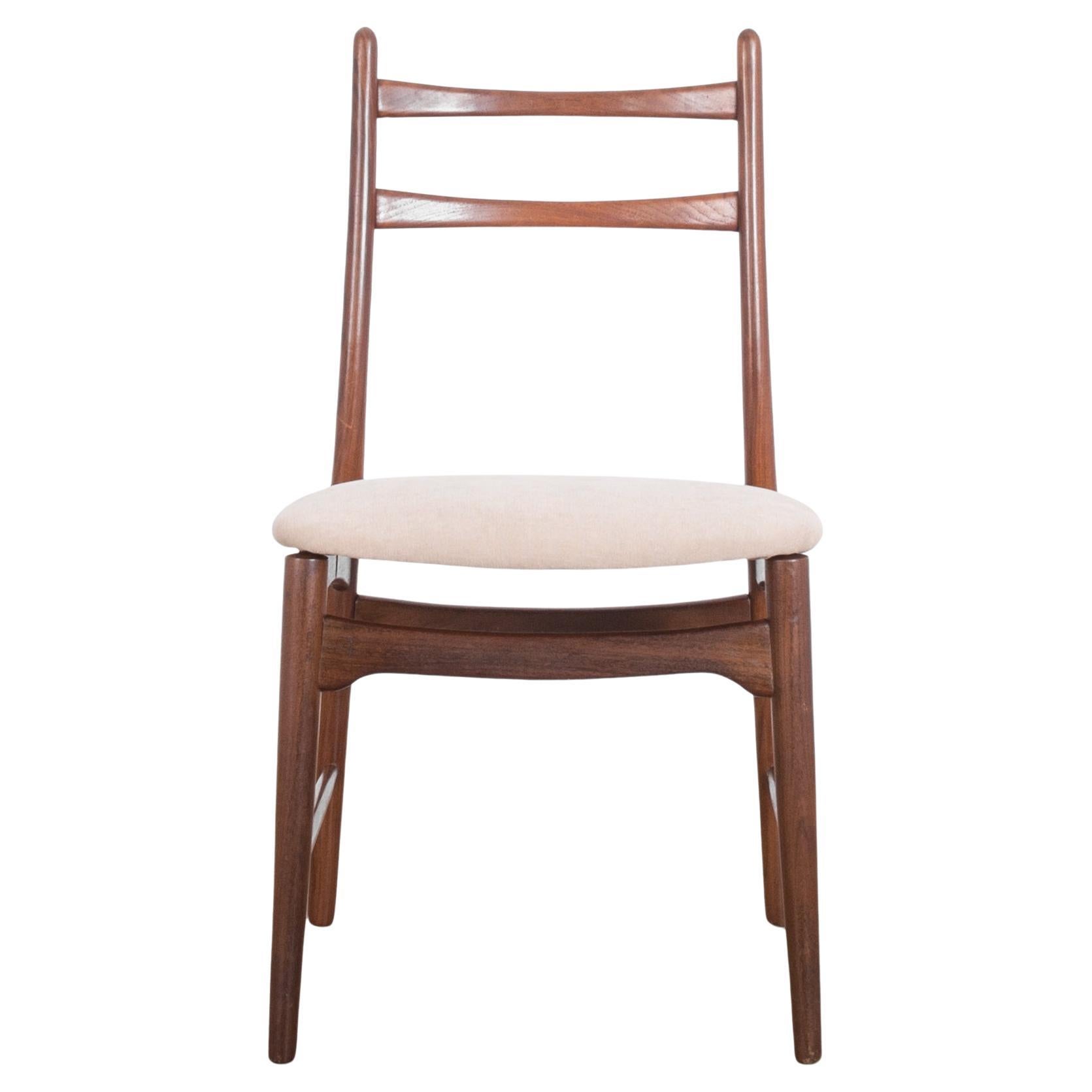 Silla danesa de teca de los años 60