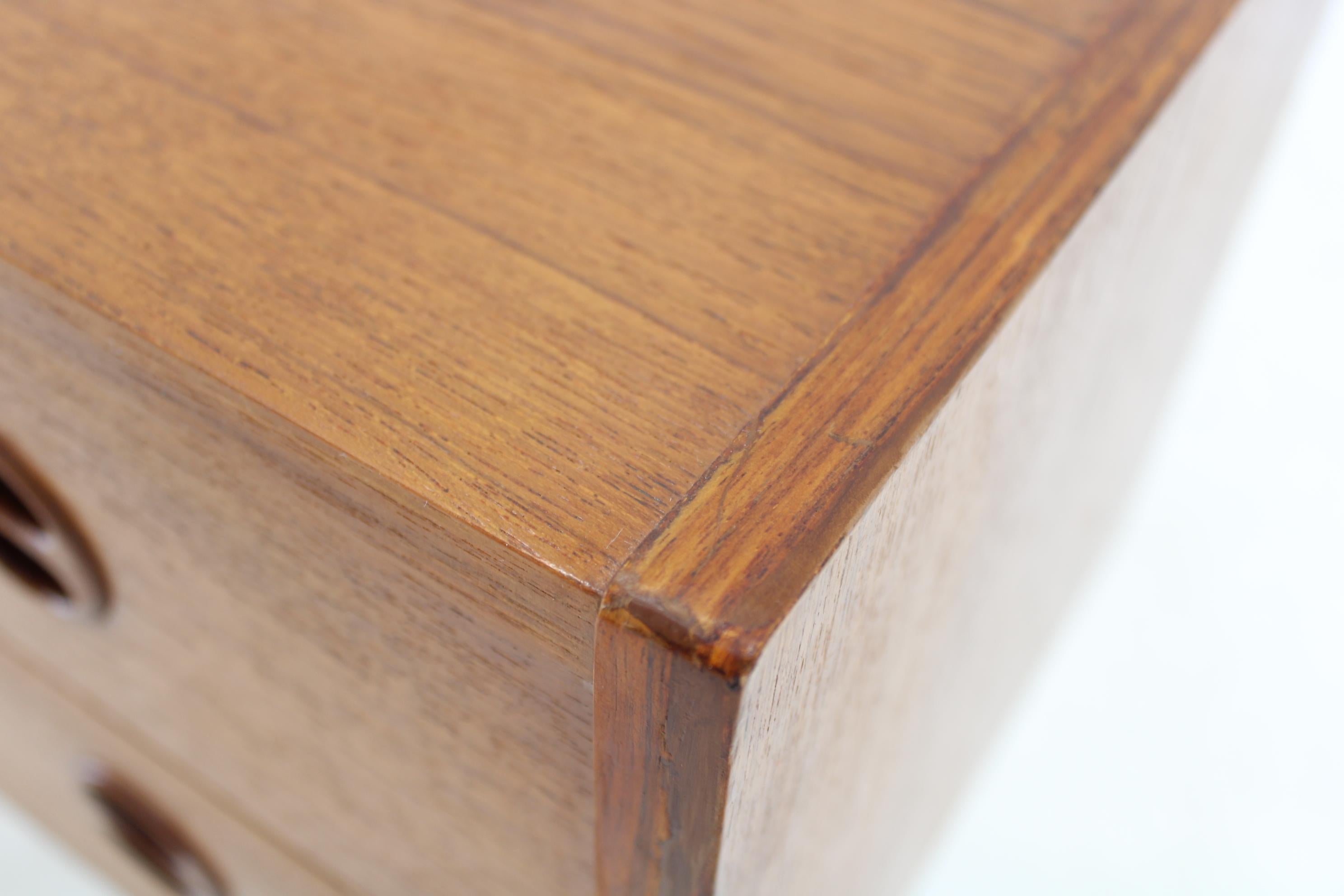 1960s Danish Teak Chest of Drawers 9