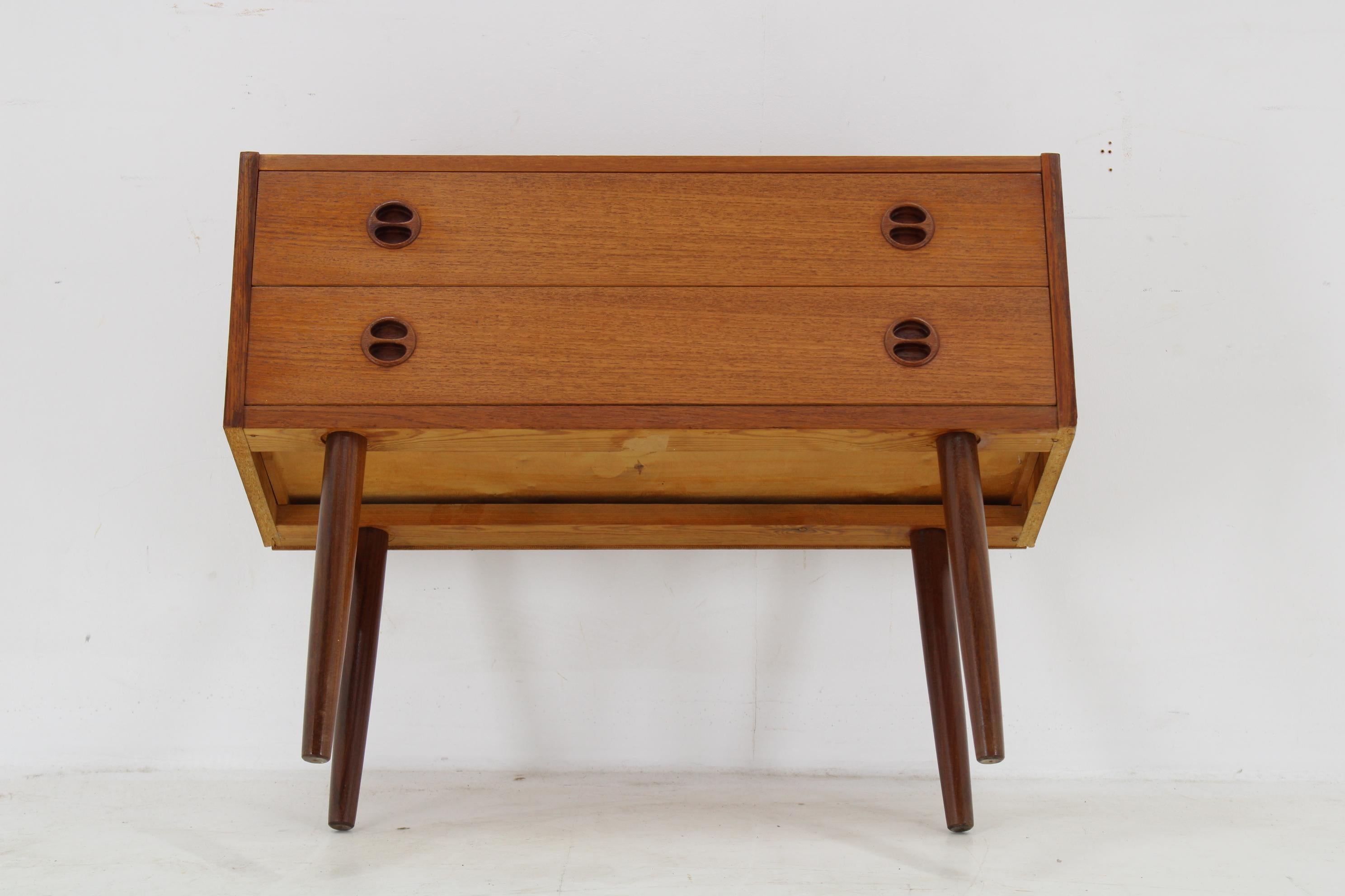 1960s Danish Teak Chest of Drawers 11