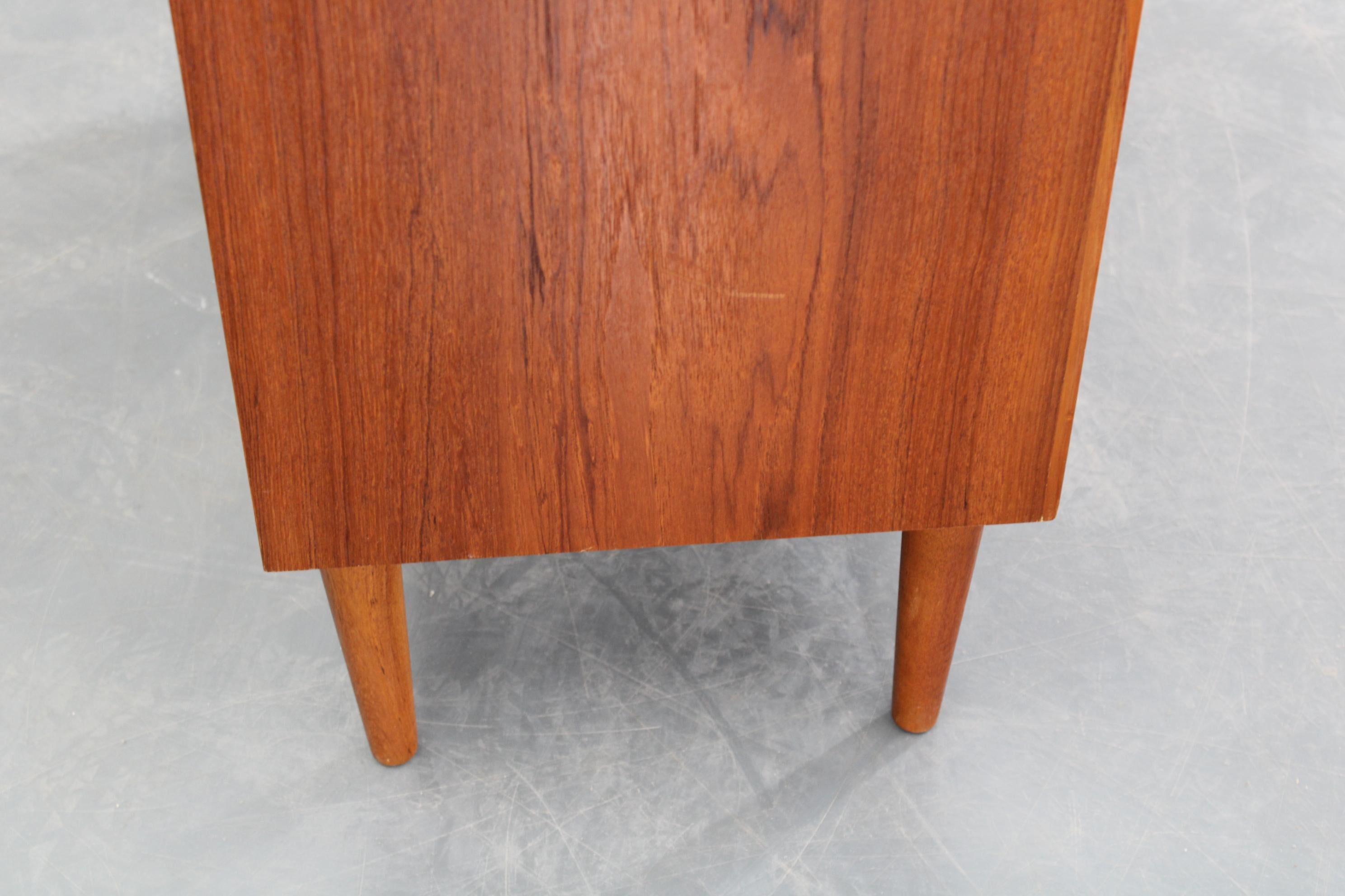 1960s Danish Teak Chest of Drawers For Sale 11