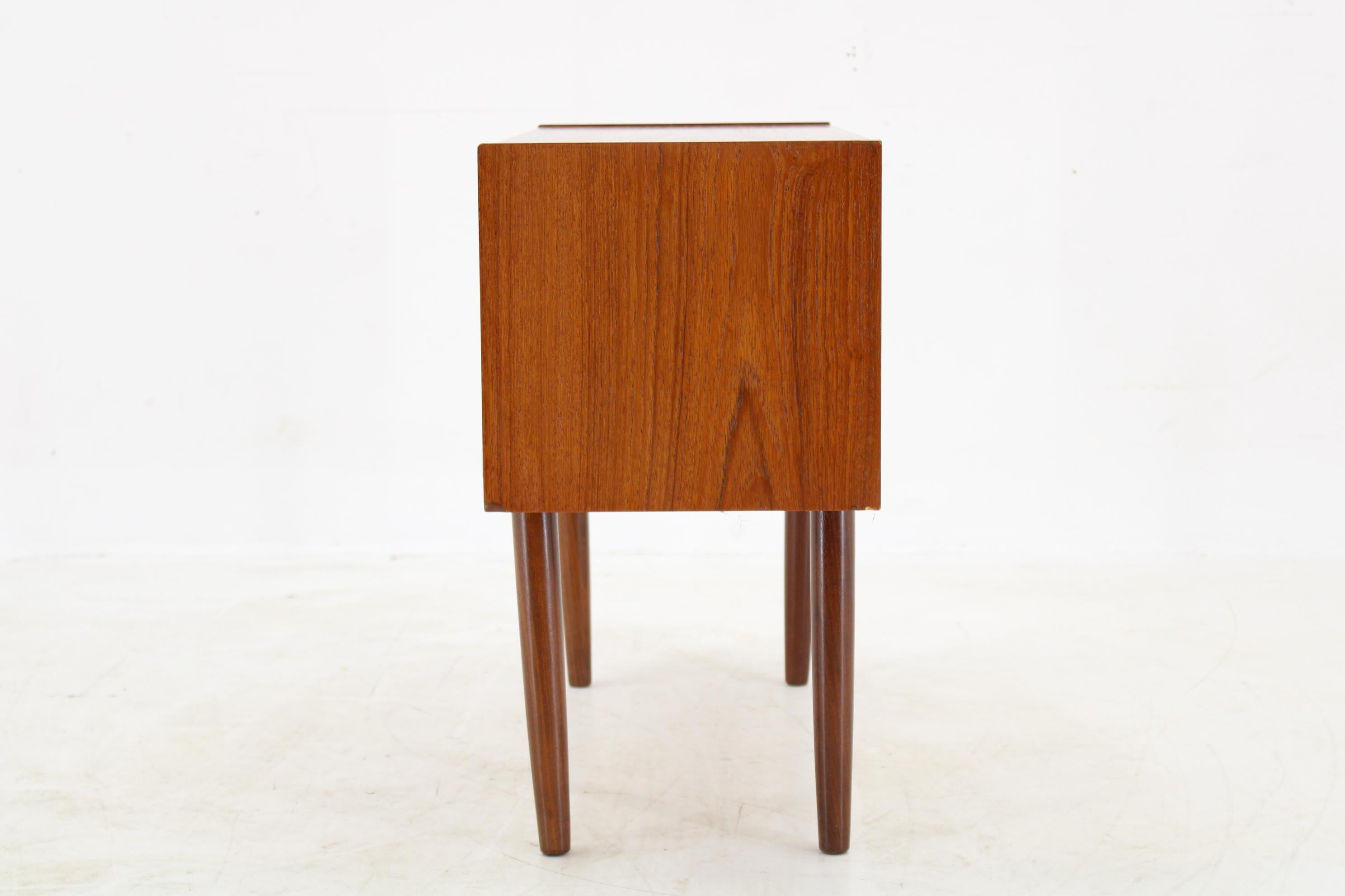 Mid-20th Century 1960s Danish Teak Chest of Drawers