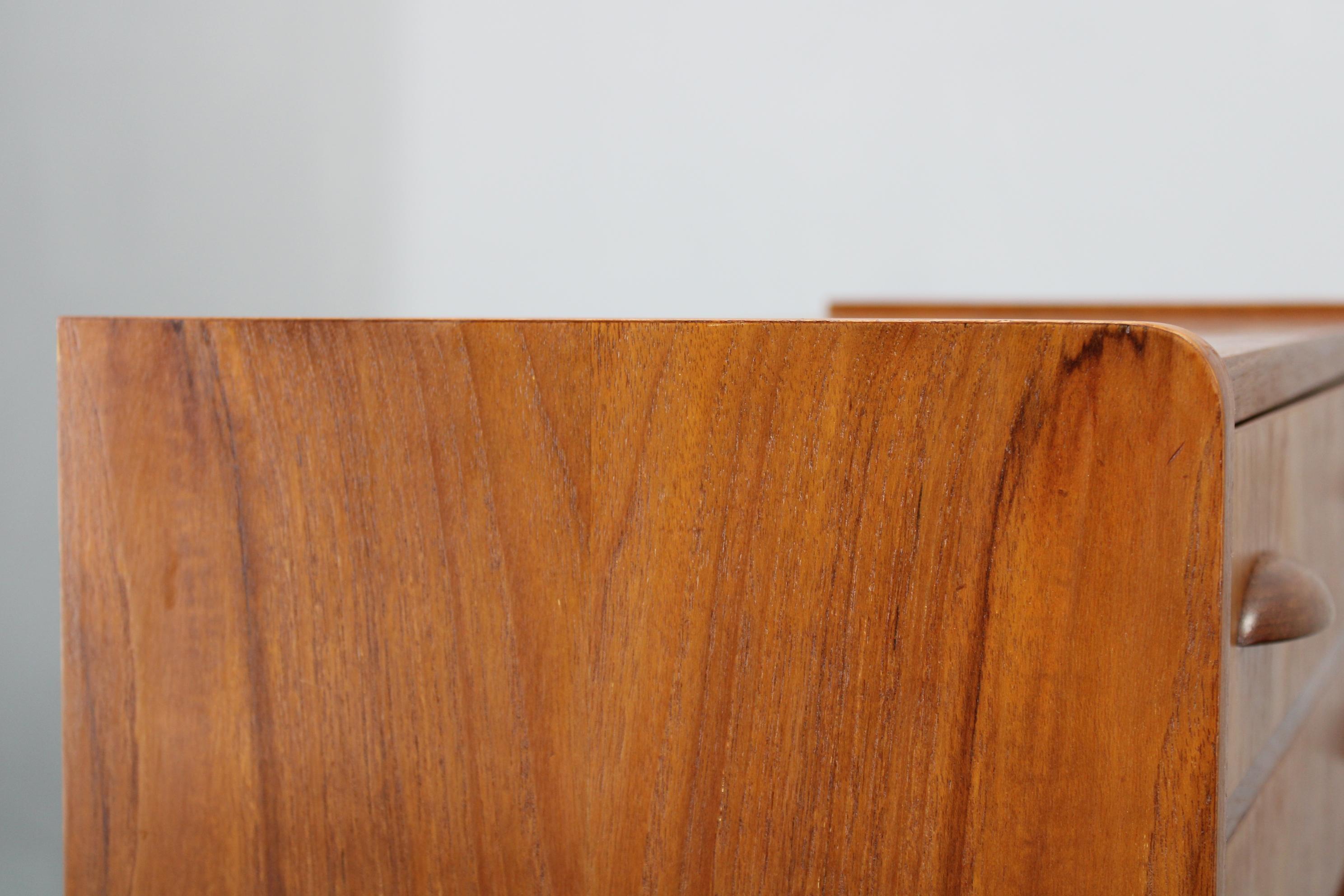1960s Danish Teak Chest of Drawers For Sale 2