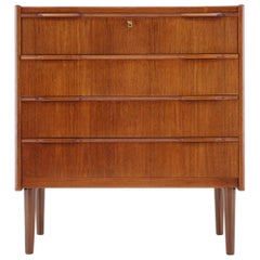 1960s Danish Teak Chest of Drawers