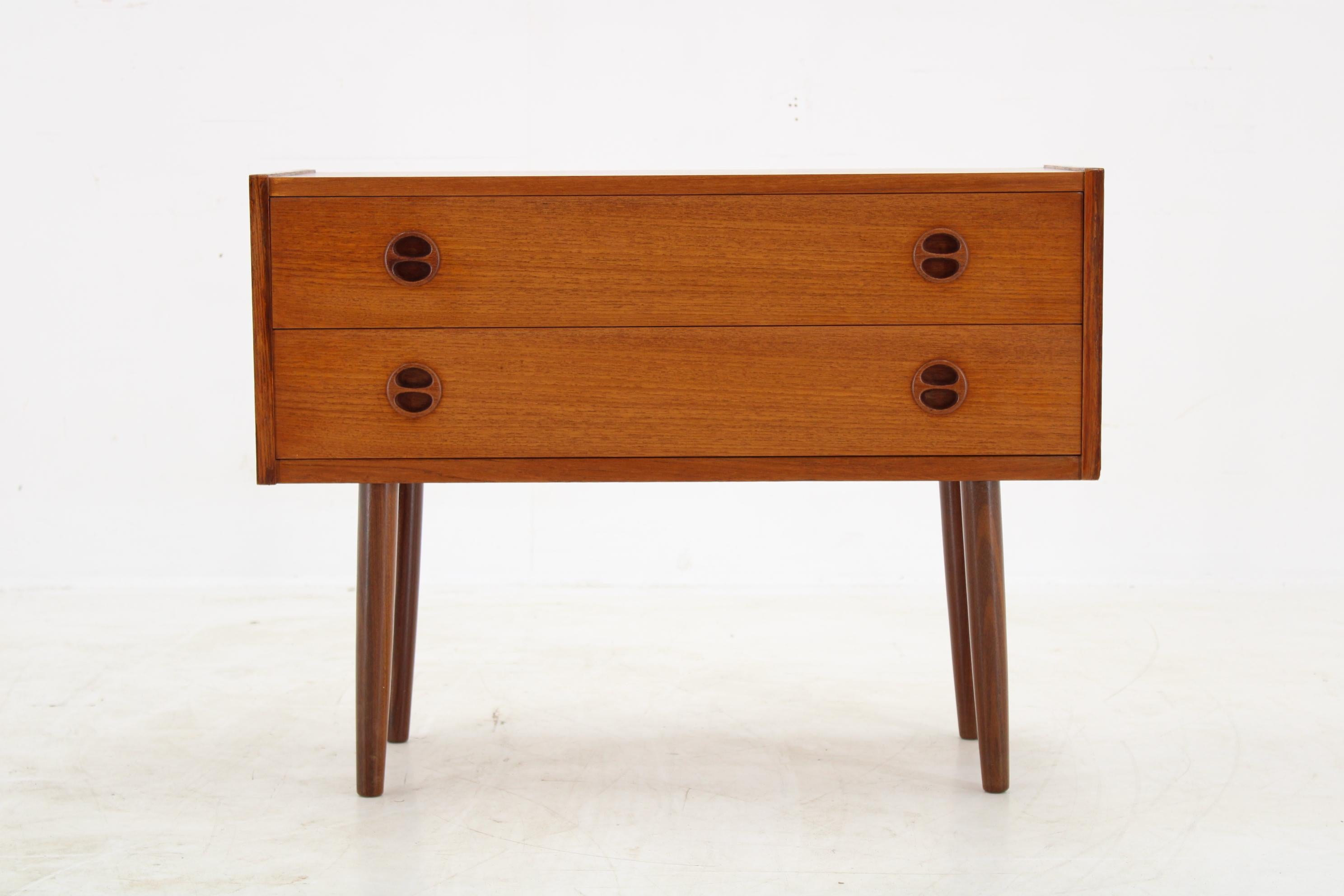 1960s Danish Teak Chest of Drawers