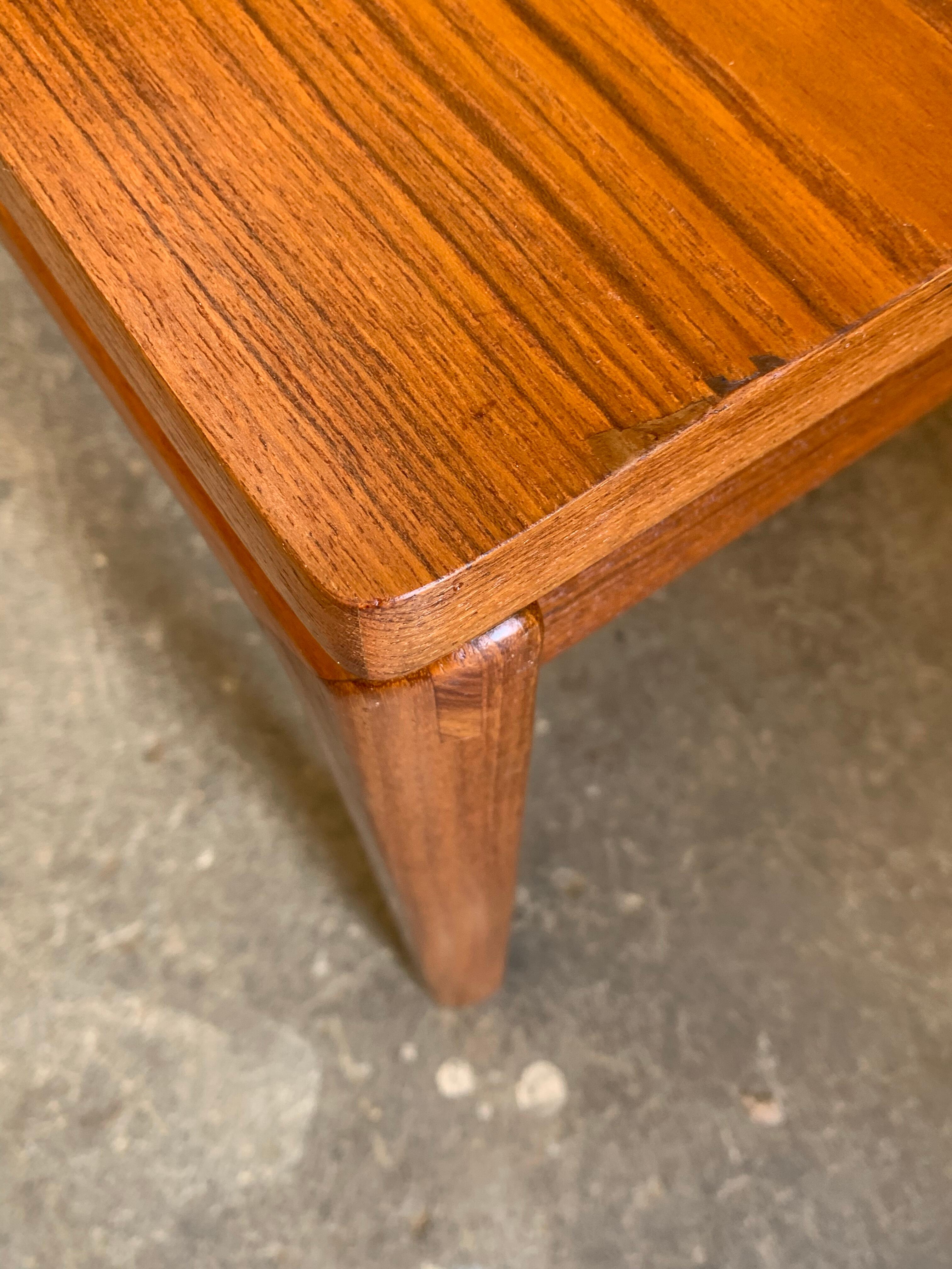 Mid-20th Century 1960s Danish Teak Coffee Table by France & Sons For Sale