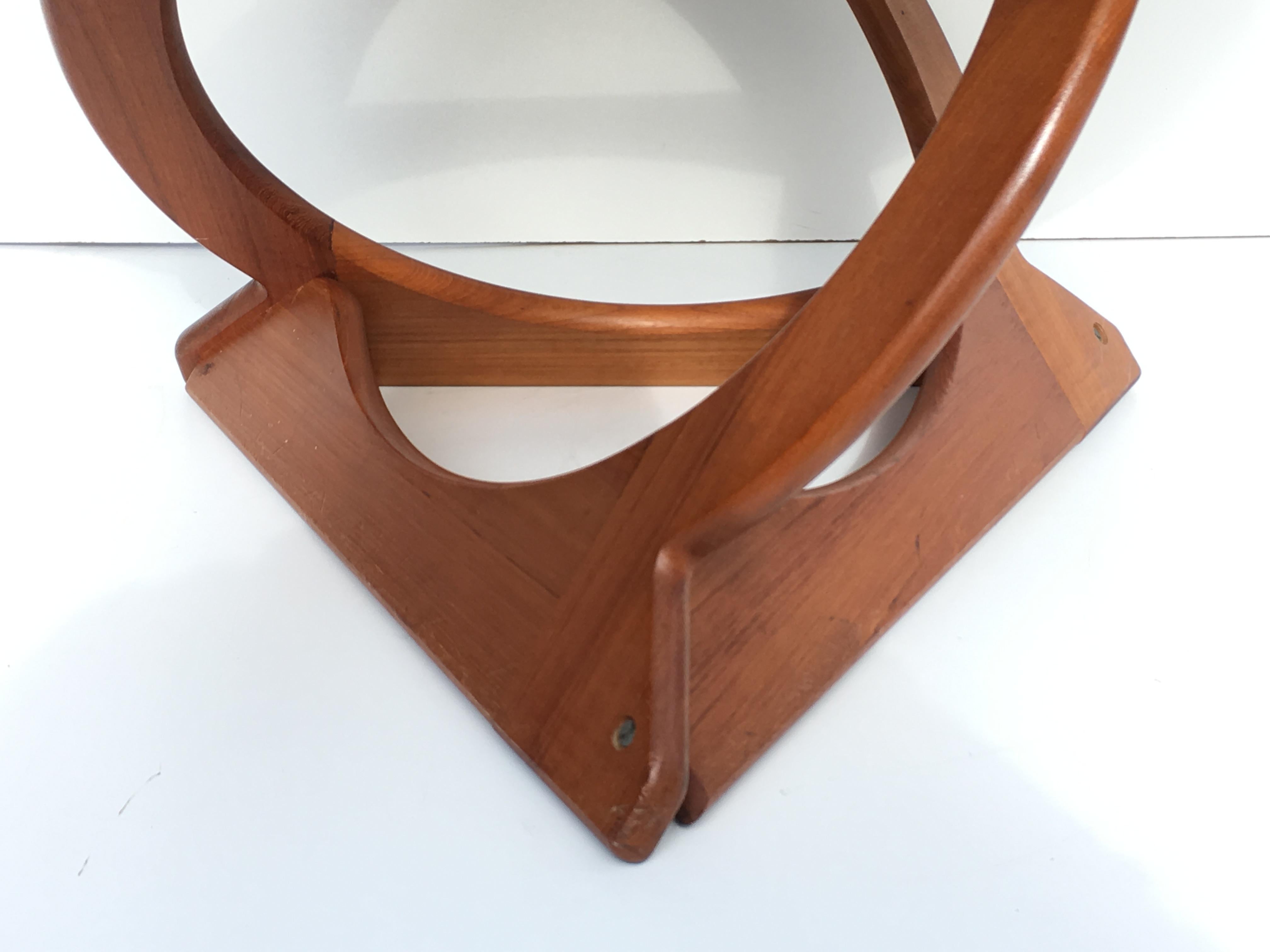 1960s Danish Teak Coffee Table by Georg Jensen In Good Condition In Victoria, BC