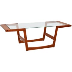 1960s Danish Teak Coffee Table by Sika Mobler